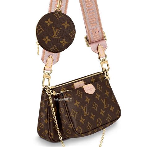 louis vuitton multi pochette straps|louis vuitton crossbody pink.